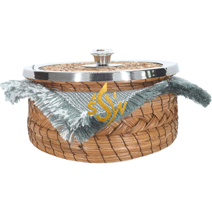Cacerola de Acero Inoxidable de Alta Calidad, Antiadherente, Aislada y Duradera, Diseño Sencillo, Utensilios de Cocina Hechos a Mano - Product Image 4