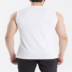 Camiseta sin Mangas para Hombre de Fitness Superior Comfort, Suave, de Secado Rápido, Transpirable, de Spandex/Poliéster para Ejercicio, Entrenamiento y Actividades Casuales - Product Image 3