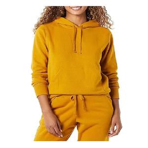 Luxury <b>Women's</b> 100% Cotton <b>Fleece</b> Hoodies Sweatshirts Stylish Printed Best Selling Casual Winter High Quality 240gsm Bangladesh - Product Image 3