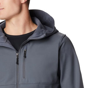 Chaquetas Softshell de invierno para hombre de alta calidad, transpirables, de secado rápido, impermeables, lisas, ropa Softshell con capucha, ropa informal - Product Image 4