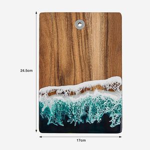 Planche à découper en bois de haute qualité pour un usage quotidien en cuisine, planche à découper en bois artisanale pour légumes et fruits - Product Image 6