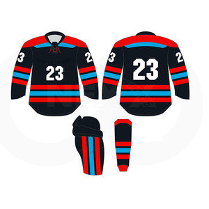Wholesale Sustainable Ice Hockey Sublimation Kit Plus Size Breathable Ice Hockey Sublimation Kit - Product Image 2