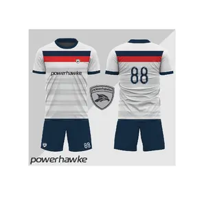 Top Quality Sportswear Full Set Soccer Uniform with Customized Logo Team Name Size Color at Wholesale Price in India