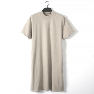 Nueva camiseta 2023 de algodón para mujer, bolsillo lateral oculto, camisetas sueltas de secado rápido de color personalizado para mujer, venta al por mayor, personalización OEM - Product Image 4