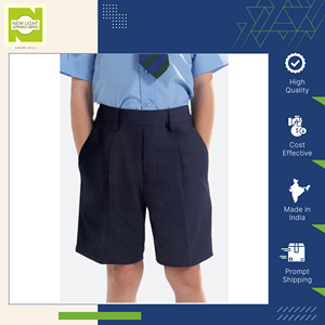 Short d'école personnalisable de haute qualité pour garçons Qualité durable du fabricant et exportateur d'origine indienne au prix le plus bas du marché - Product Image 4