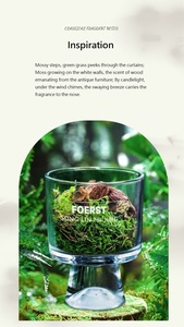 Difusor de Aromaterapia Cilíndrico de Madera de Pino FANDOOS, Extracto de Plantas Naturales, Notas Amaderadas, Fragancia para el Hogar - Product Image 3