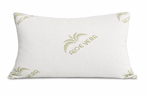 Cuscino in Memory Foam con Fibre di Aloe Vera Evergreenweb, Altezza 15cm, Made in Italy, Fodera Lavabile, Traspirante e Ipoallergenico - Product Image 4