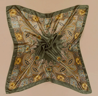 Bandana coton fabrication d'impression numérique personnalisée logo d'été carré dames coloré cou carré écharpe autres écharpes