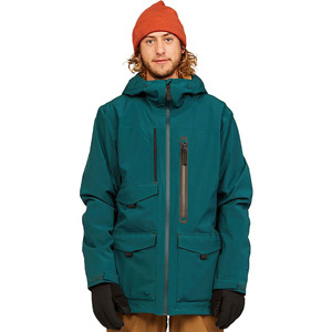 Veste coupe-vent avec logo personnalisé en gros manteaux thermiques de randonnée pour hommes sweats à capuche d'hiver veste d'hiver imperméable - Product Image 6