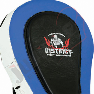 High Quality Lightweight Cowhide Leather Boxing Focus <b>Pads</b> Breathable Wholesale Jab Mitts with Hook For MMA Karate Taekwondo - Product Image 4