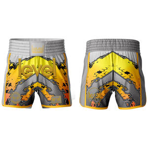 กางเกงมวยแบบพรีเมี่ยมสำหรับใส่สบายและระบายอากาศได้ดีอุปกรณ์ชกมวยระดับพรีเมียม - Product Image 4