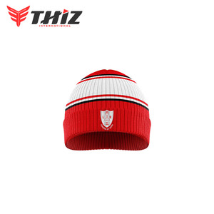 Gorro de Invierno Deportivo GAA, Grueso y Cálido, Diseño a Rayas de Acrílico y Spandex con Impresión Digital, Tejido Común para Viajes Unisex - Product Image 2