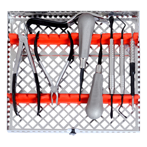 Kit de chirurgie dentaire pour extraction, ensemble d'élevateurs et de forceps de qualité allemande (10 pièces) - Product Image 5