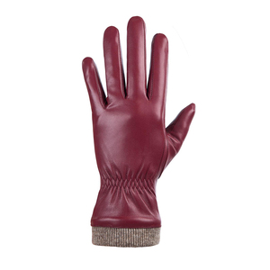Professionnel meilleurs gants d'habillage qualité supérieure peau de mouton cuir mode hommes femmes robe gant - Product Image 5