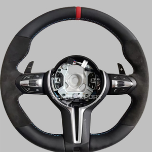 Alcantara พวงมาลัยอุ่นแบบสปอร์ตออกแบบเองใช้สำหรับ BMW 1 2 3 Series F20 F21 F40 F52 F22 F23 F44 F45 F46 F30 F31 F35 F34 - Product Image 4