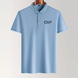 เสื้อโปโลสำหรับผู้ชายเสื้อโปโลลำลองออกแบบได้ตามที่ต้องการน้ำหนักเบาทนทานวัสดุทนทาน - Product Image 2