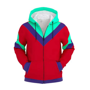 เสื้อฮู้ดผู้ชายผ้าคอตตอนเก็บความร้อน, เสื้อมีซิปสีคอลเลกชันฤดูหนาว - Product Image 1