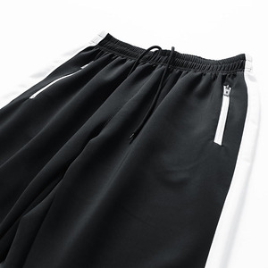 Ensemble de survêtement sexy en deux pièces, lavage à l'acide personnalisé, effet usé, appliqué, fermeture éclair, haut court en molleton français, pantalon évasé, ensemble de sweat-shirt pour femmes - Product Image 6