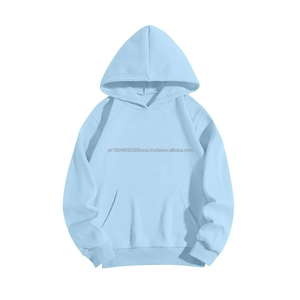 เสื้อฮู้ดแฟชั่นลำลองสำหรับผู้ชาย ใส่สบาย มีสไตล์ มีหลายขนาด ผ้าเนื้อนุ่ม อุ่นสบาย ผลิตจากผ้าฝ้าย 100% ย้อมสีพื้น - Product Image 4