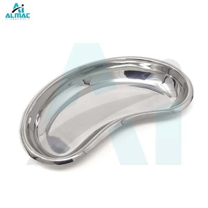 Plato de riñón profesional de acero inoxidable ALMAC, ideal para hospitales, clínicas y quirófanos, reutilizable y fácil de esterilizar - Product Image 1