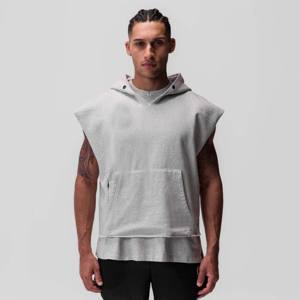 Débardeur à capuche pour hommes haute performance-Idéal pour la musculation, l'entraînement et les vêtements de sport dans la salle de sport - Product Image 1