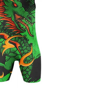 Singlet standard de bonne qualité, équipement de combat, singlet de lutte, singlet de lutte réversible pour jeunes, singlet de lutte uni - Product Image 5