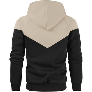 Sweat à capuche décontracté pour homme, hiver 2025/2026, coupe classique, polaire, poche, uni, teint, respirant, séchage rapide, logo personnalisé, couleur personnalisée, pour tous les jours - Product Image 4