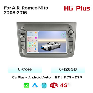 Lecteur multimédia tactile <span class=keywords><strong>GPS</strong></span> MEKEDE Car-play Android Audio Music Radio pour <span class=keywords><strong>Alfa</strong></span> Romeo <span class=keywords><strong>Mito</strong></span> 7 pouces 2008-2016 - Product Image 2