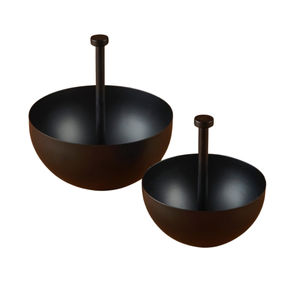 Juego de tres cuencos de dátiles Khajoor de estilo árabe dorado para servir en casa chocolate y dátiles - Product Image 4