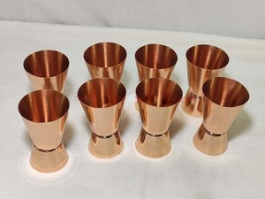 Peg mesure maison et bar outil Bar Jigger Cocktail Tasses À Mesurer Jigger Cuivre Peg Maker Shot Cup pour Bar - Product Image 5