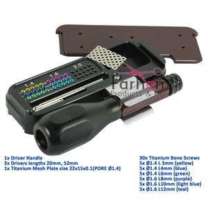 Kit chirurgical de membrane de maille de régénération de tack d'os guidé par GBR d'implant dentaire - Product Image 6