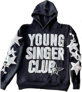 Screen Printing Acid Wash Custom Puff Printing Premium Quality Tracksuit 100% Cotton Fleece Oversized Heavyweight Winter 2 1 - Product Image 4