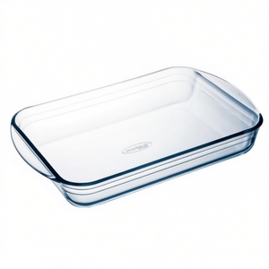 Plat à four en verre trempé transparent 33x20cm 247BC00 O Cuisine Collection, compatible four - Product Image 2