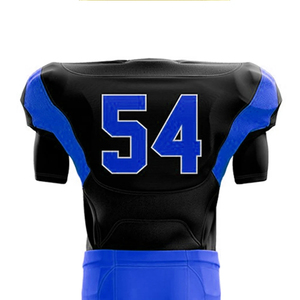 100% Polyester Men's American Football Uniform Short Sleeve Quick Dry Breathable Comfortable Lightweight Best Selling - Product Image 3