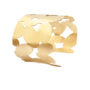 Autumn Winter 2023 Color Trends Jewelry Famous Cutting and Stylish Bangle Mumbai brass festival for Women Handmade <b>Bracelet</b> - Product Image 3