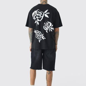 Camisetas de Alta Calidad para Hombre, Estilo de Color Sólido, Estampado Personalizado en la Espalda, 100% Algodón, la Mejor Tela, Nuevo Precio Económico - Product Image 4