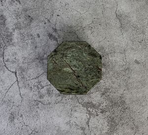 Sous-verres en marbre vert indien Angelo, lot de 4, sous-verres en pierre octogonaux épais - Product Image 6