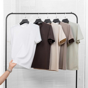 NH57 Plain daily tee made from cool breathable cotton with sweat wicking and stretchy comfort <b>perfect</b> for everyday casual wear - Product Image 4