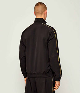 Survêtement de course à capuche uni pour homme avec logo personnalisé, coupe ample, anti-plis, tenue de sport 2026 - Product Image 3