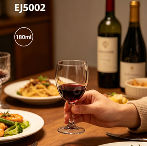 Verre à dégustation de vin 180 ml en gros, gobelet à long pied pour bar à vin européen, <span class=keywords><strong>restaurant</strong></span>, hôtel, banquet et salon VIP - Product Image 1