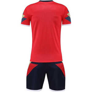 Maillot de football à séchage rapide personnalisé pour hommes, ensemble d'entraînement, vente en gros d'uniformes de club de football, maillot de football d'équipe avec équipement d'entraînement - Product Image 2