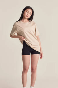 Camisetas transpirables de secado rápido de talla grande con logotipo personalizado al por mayor elegante calidad a granel ajuste regular liso negro verano para - Product Image 4