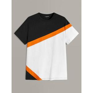 Camiseta de color blanco con estampado acentuado, gran oferta, ropa de verano de media manga, Camiseta de algodón a precio razonable, camiseta hecha en la India - Product Image 6