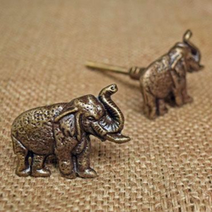 Pomo de cajón de flores de latón, tirador de armario de diseño de flor Vintage para tocador, muebles de armario, decoración del hogar - Product Image 5