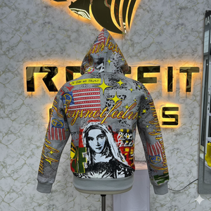 Sudadera con Capucha de Alta Calidad, Nueva Moda, Impresión Personalizada, Precios Económicos, Fabricante Líder, Sudaderas Personalizadas para Hombre - Product Image 3