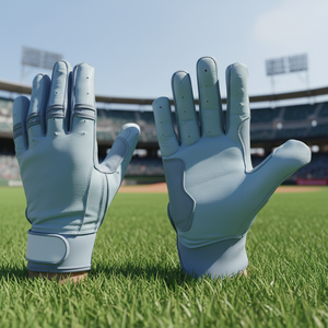 Guantes de Bateo de Béisbol de Cuero Personalizados de Fábrica Directa, Guantes Deportivos Ligeros de Alta Calidad Personalizados al por Mayor - Product Image 5
