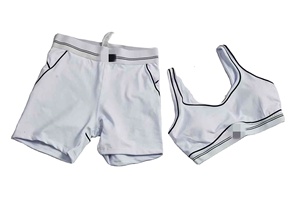 เสื้อชั้นในกีฬาสำหรับผู้หญิง ระบายอากาศได้ดี เหมาะสำหรับโยคะ ฟิตเนส ออกกำลังกาย สายคล้องคอแบบผูกหลัง ด้านหน้ารูดเก็บทรง ไร้ตะเข็บ - Product Image 2