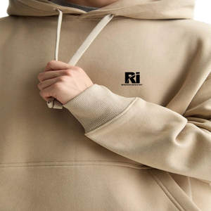 Último diseño Pullover Hombres Baggy Hoodies Calidad Premium Precio barato 100% Algodón Transpirable Baggy Hoodies para hombres - Product Image 5