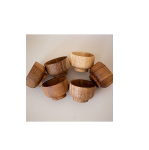 Cuenco de madera tallado a mano, Mini ensaladera, cuencos de madera para tamaño personalizado, precio barato con artesanía natural - Product Image 3