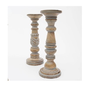 Natural Good Quality Steam Beech Wood Candle Holder Traditional and Modern Exotic Wooden Votive Holder for Elegant Home Decor - Product Image 3